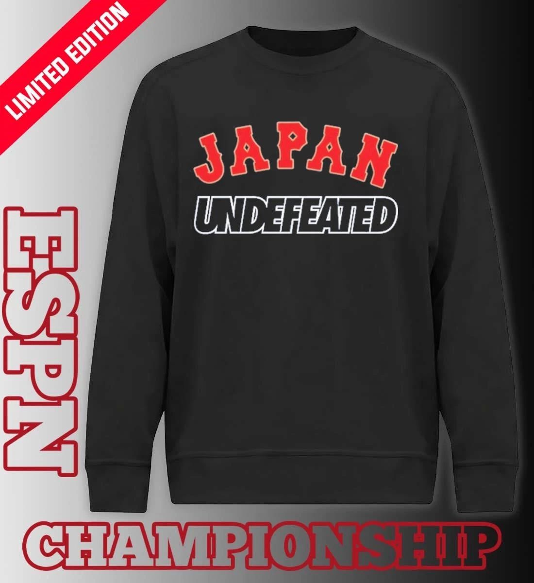 Japan Baseball Undefeated 2026 World Baseball Classic Shirt