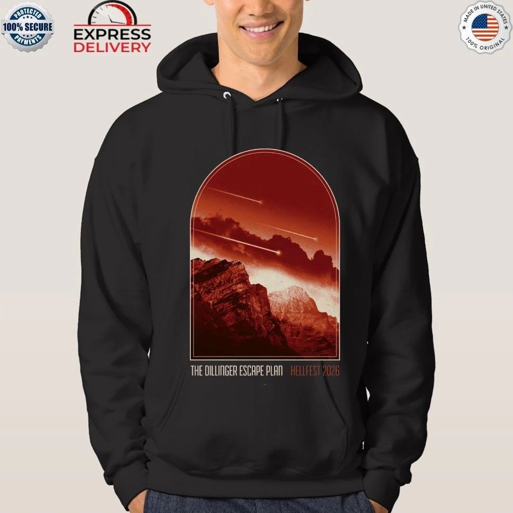 The Dillenger Escape Plan Hellfest 2026 Jun 19 Clisson France Shirt