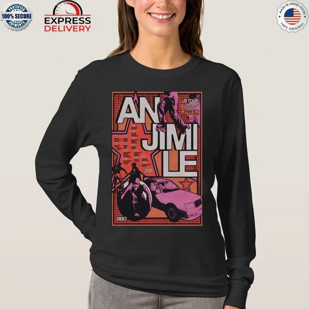 Anjimile 2026 US Tour Shirt