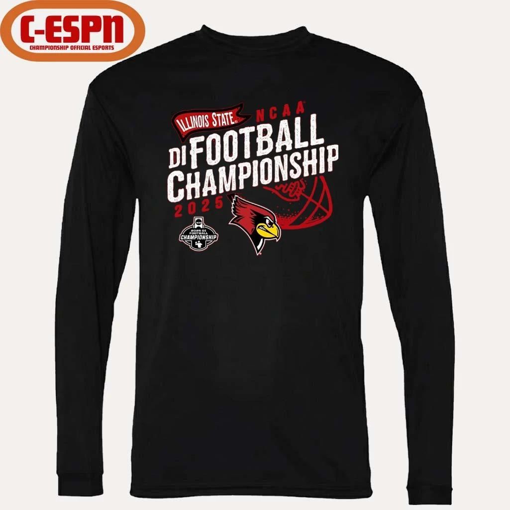 Illinois State University Redbirds Football 2025 FCS National Championship Game Bound Shirt
