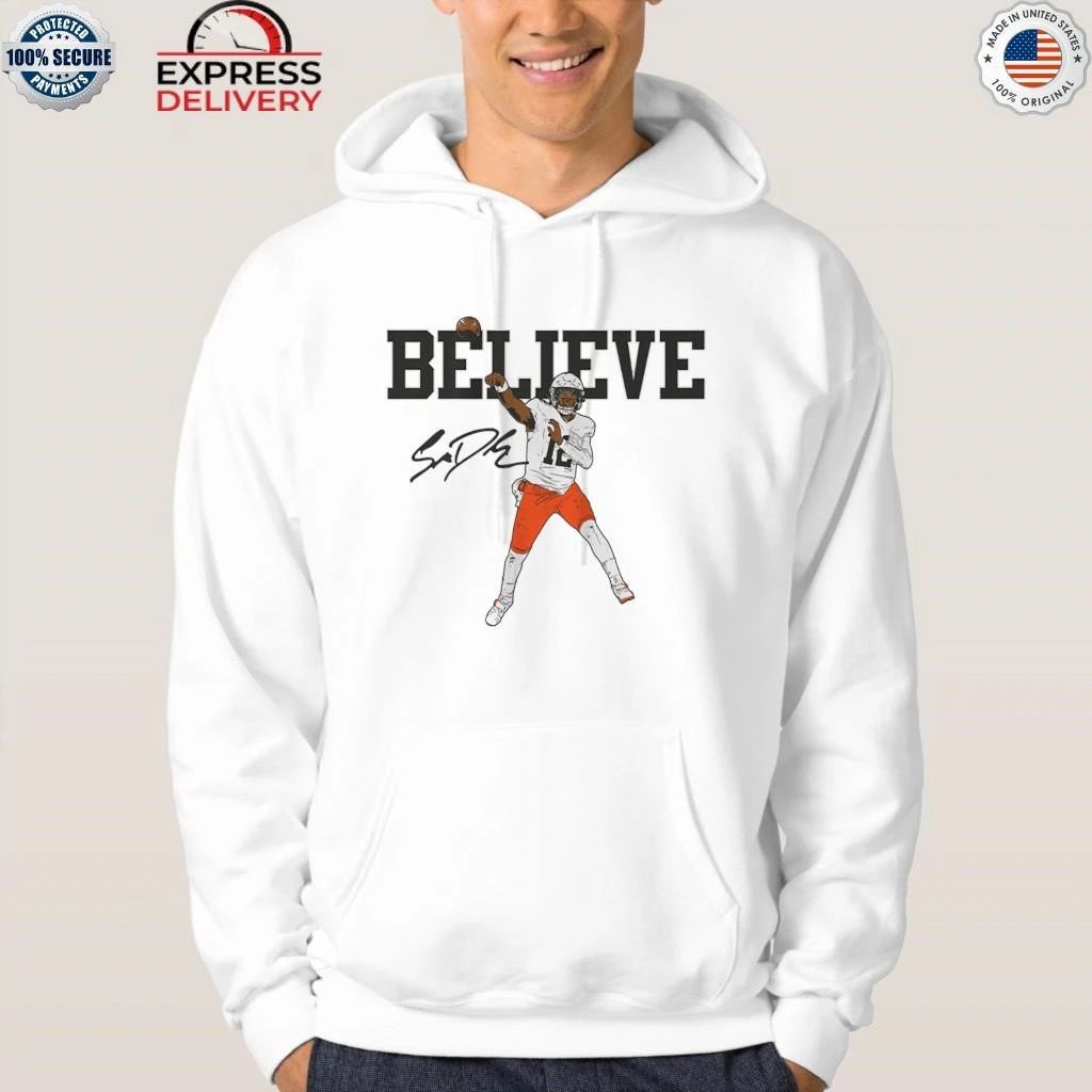 Shedeur Sanders Believe Shirt