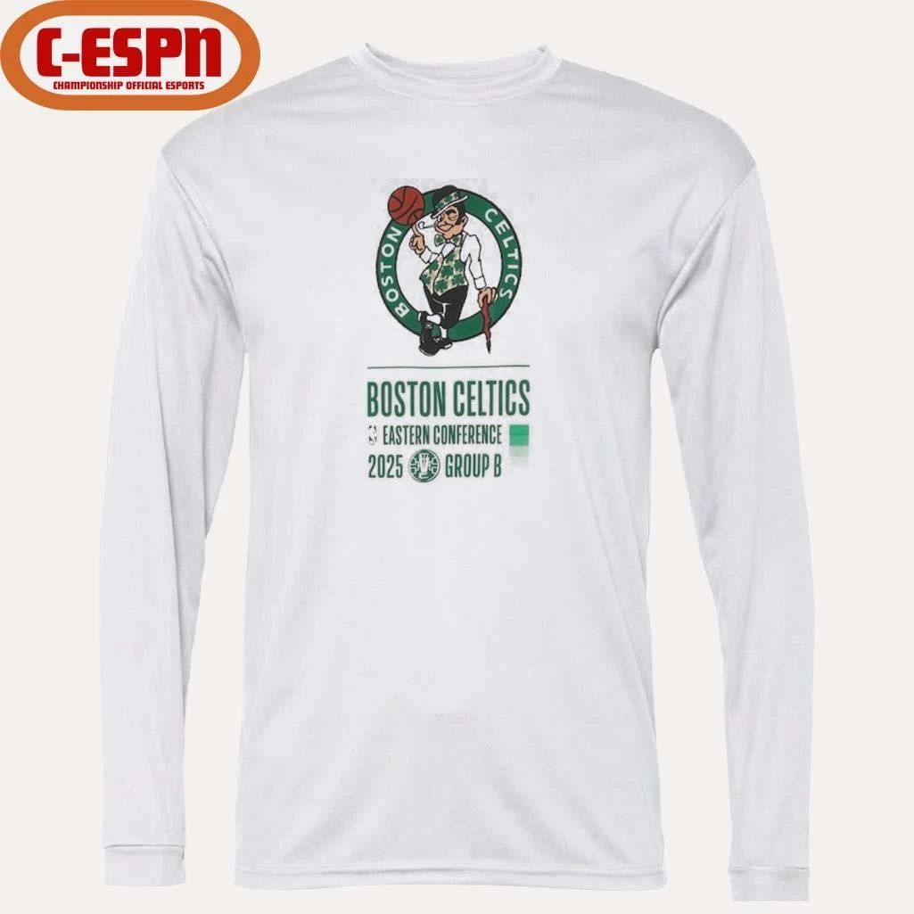 Boston Celtics NBA Cup Eastern Conference Group B T-Shirt