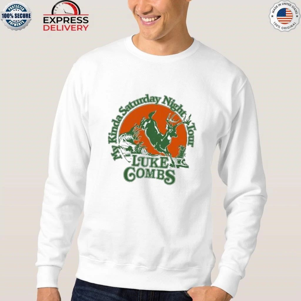 Luke Combs My Kinda Saturday Night Tour 2026 Deer Shirt