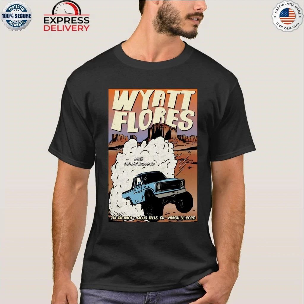 Wyatt Flores The District In Sioux Falls SD Mar 31 2026 Shirt