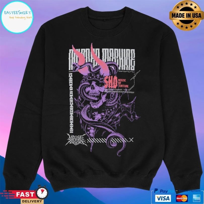 Sho House Of Torture Devil Horn Skull T-shirt