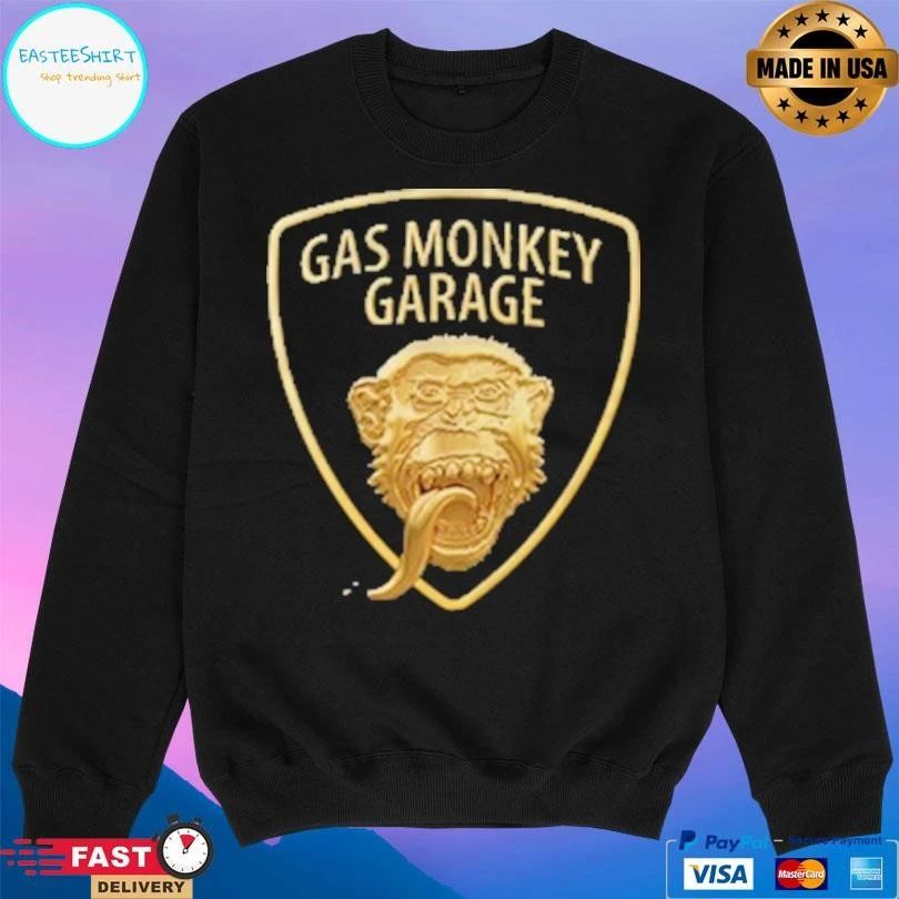 Gas Monkey Garage Shield T-shirts