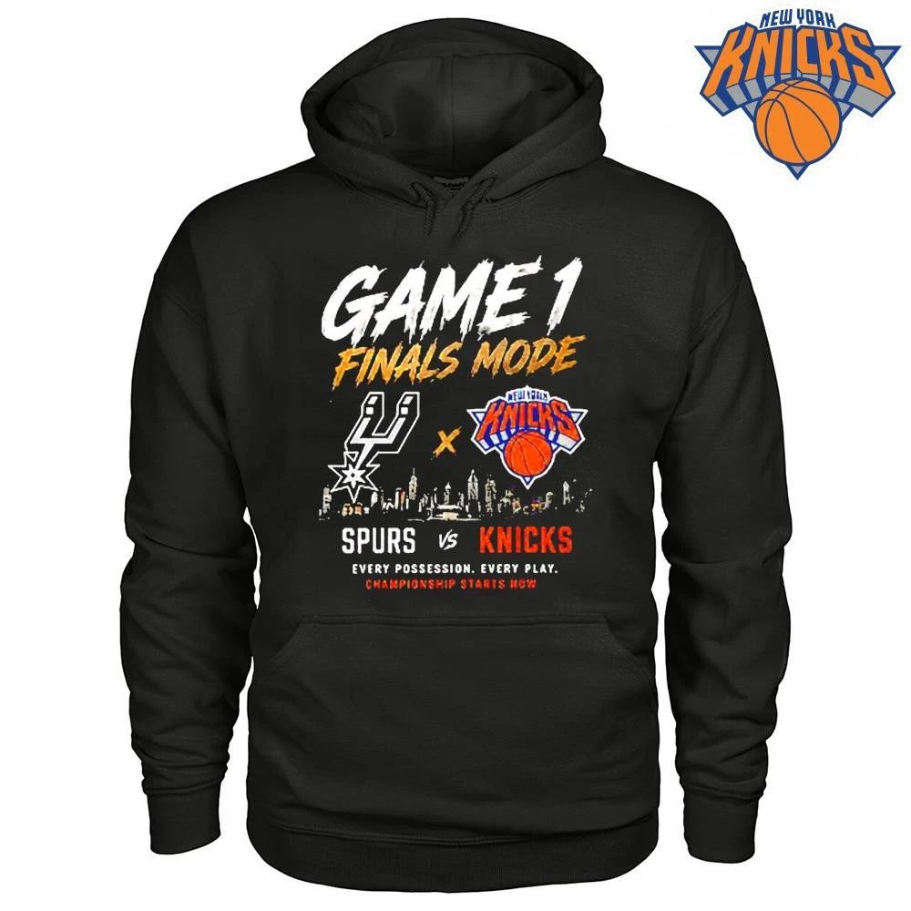 San Antonio Spurs vs New York Knicks Game 1 Finals Mode T Shirt