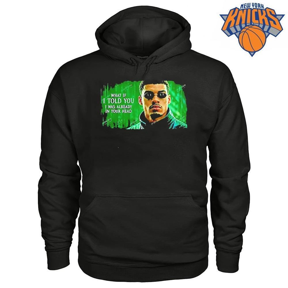 Victor Wembanyama X Morpheus The Matrix What If I Told You I Was Already In Your Head Shirt