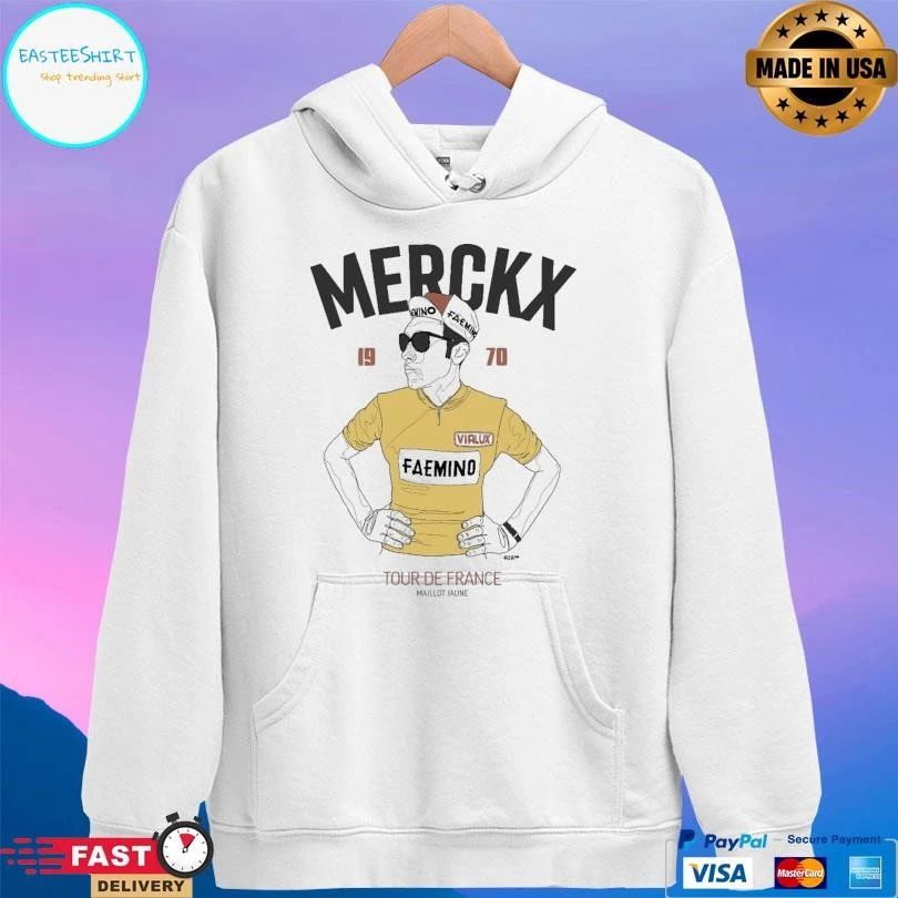 Eddy Merckx 1970 Tour De France Maillot Jaune T-shirts