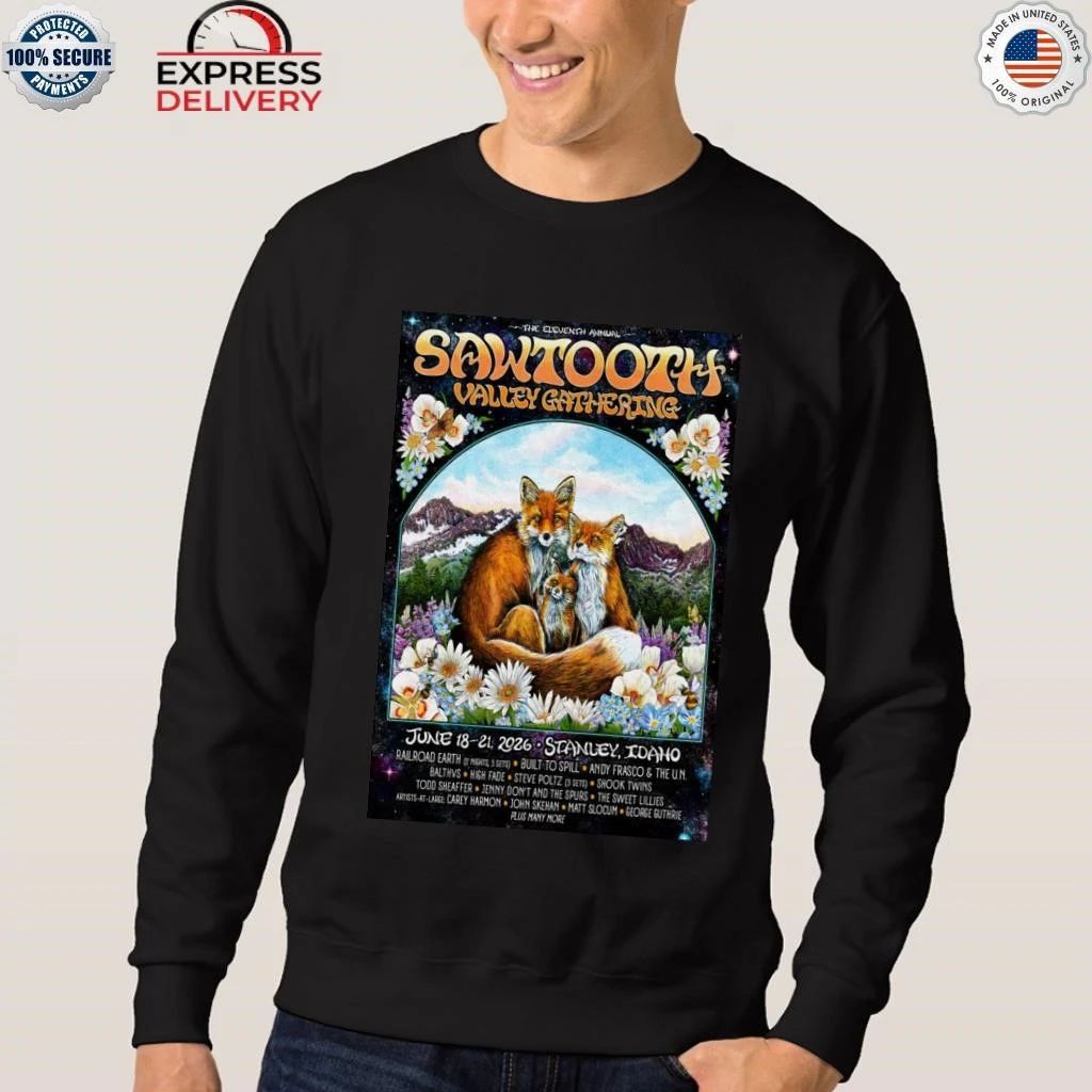 The Sawtooth Valley Gathering Stanley ID 6 18-6 21 2026 Shirt