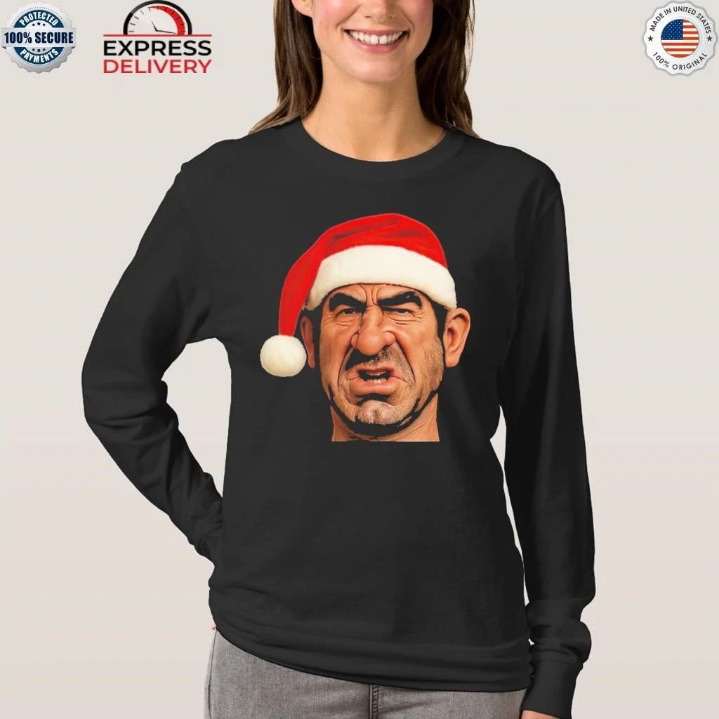 Eric Cantona Spitting Image Christmas Shirt