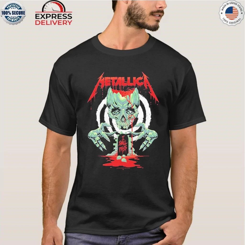 Metallica M72 World Tour 2025 I’m Creeping Death Art By Luke Preece Schedule Dates Back Shirt