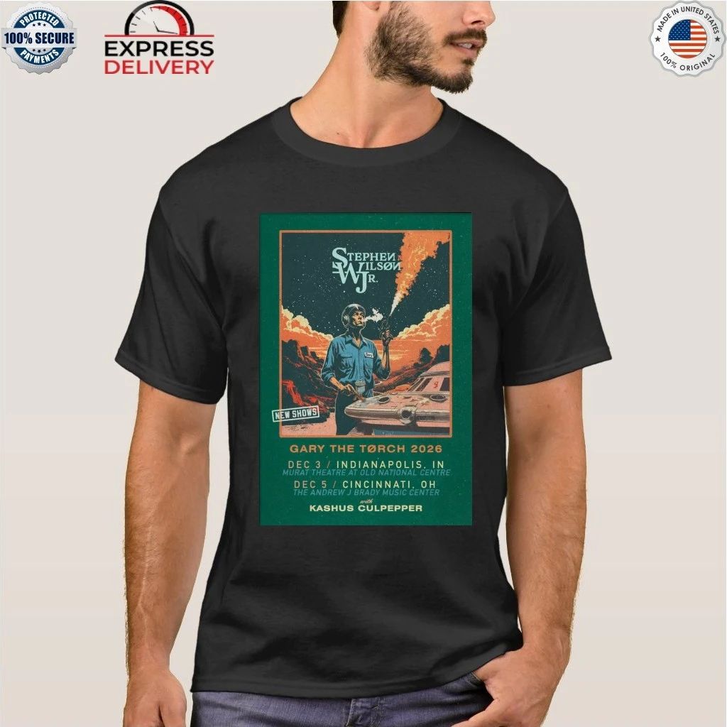 Stephen Wilson JR. Dec 3 & 5 2026 Indianapolis IN And Cincinnati OH Shirt