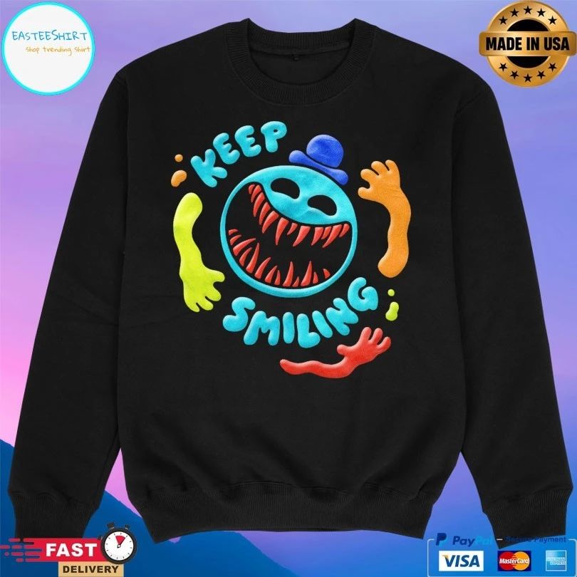 Doey Keep Smiling Smiling Critters T-shirts