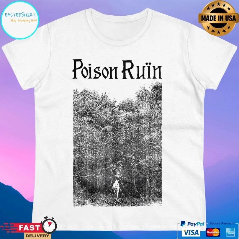 Poison Ruin White Horse T-shirts