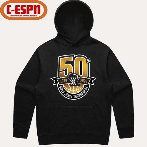 50th 1976-2026 WIAA Girls State Basketball Tournament Shirt