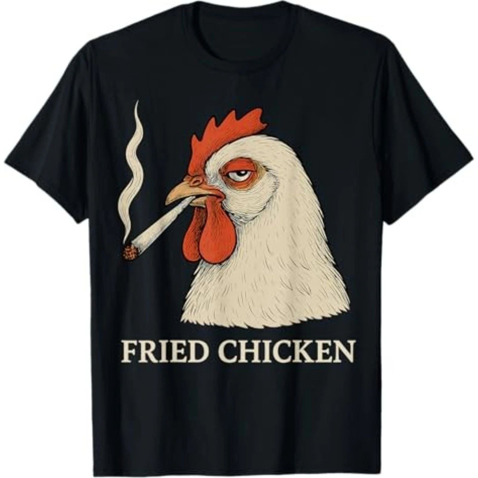 Fried Chicken Smoking Joint Funny T-Shirt