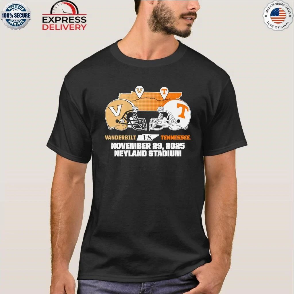 Tennessee Volunteers & Vanderbilt Commodores 2025 Matchup Shirt