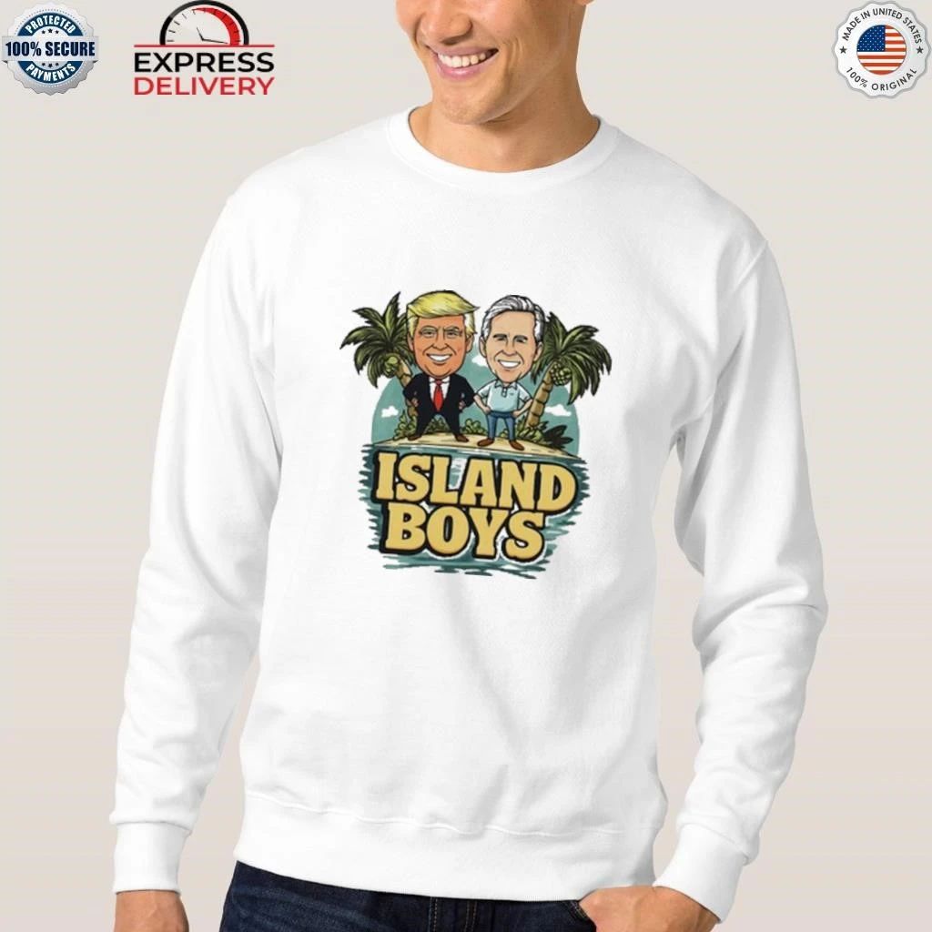 Trump And Gavin Island Boys Shirt