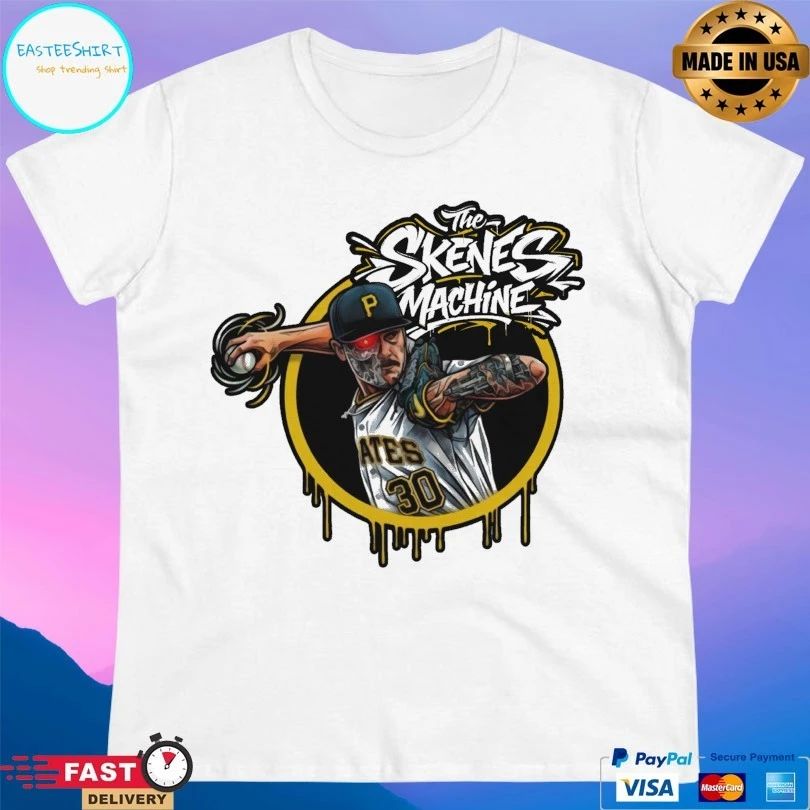 The Skenes Machine Paul Skenes Pittsburgh Pirates T-shirt