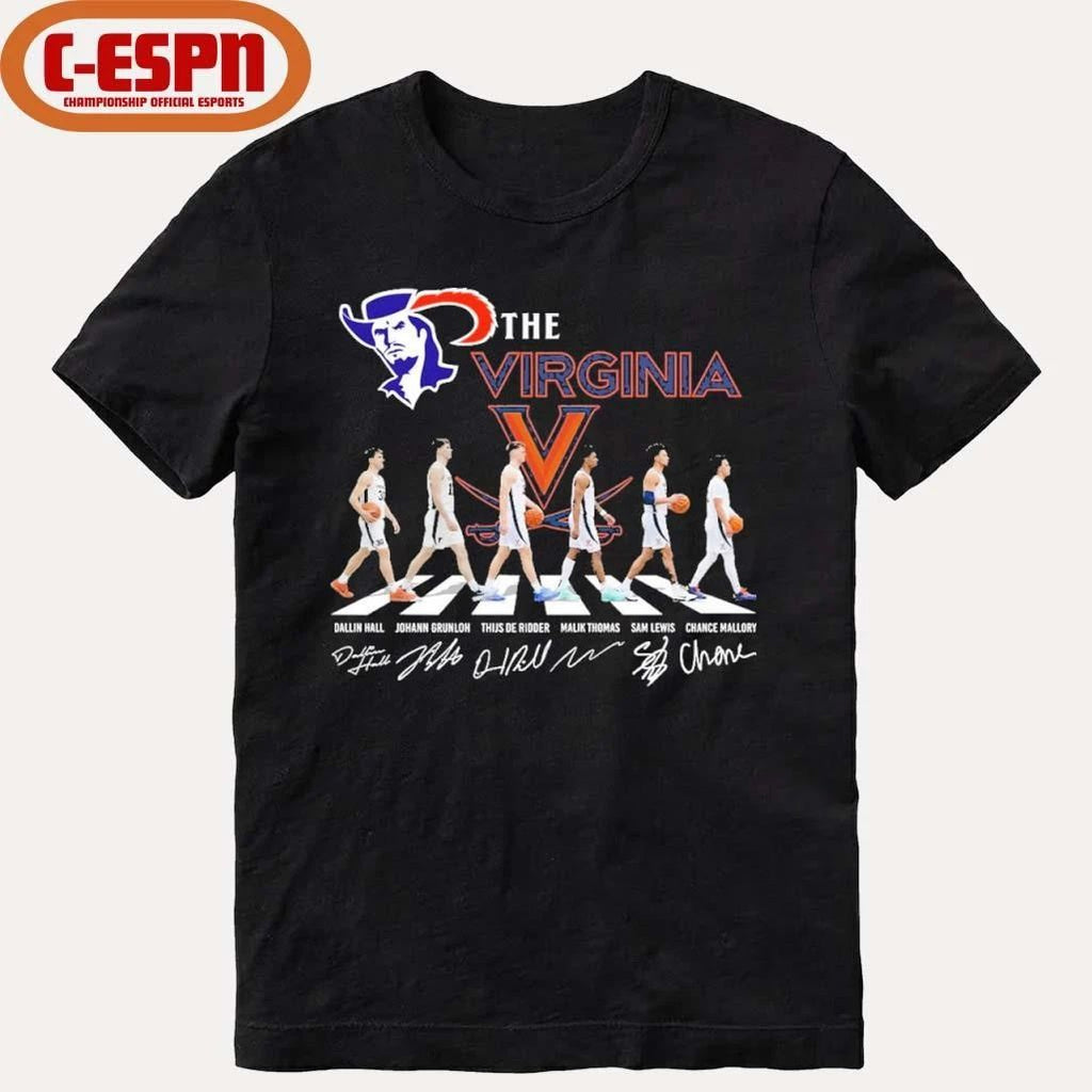The Virginia Men’s Basketball Abbey Road Shirt