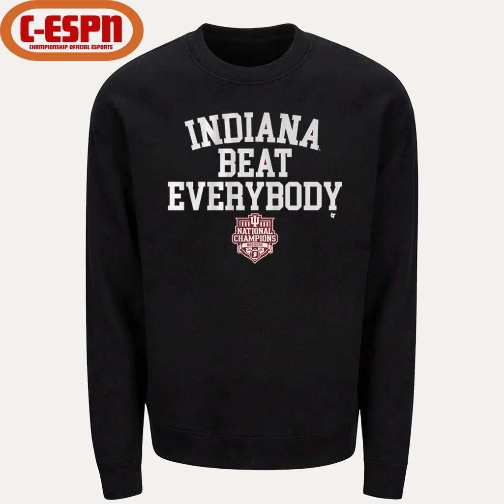 IU Football Indiana Beat Everybody CFP National Champions T-Shirt