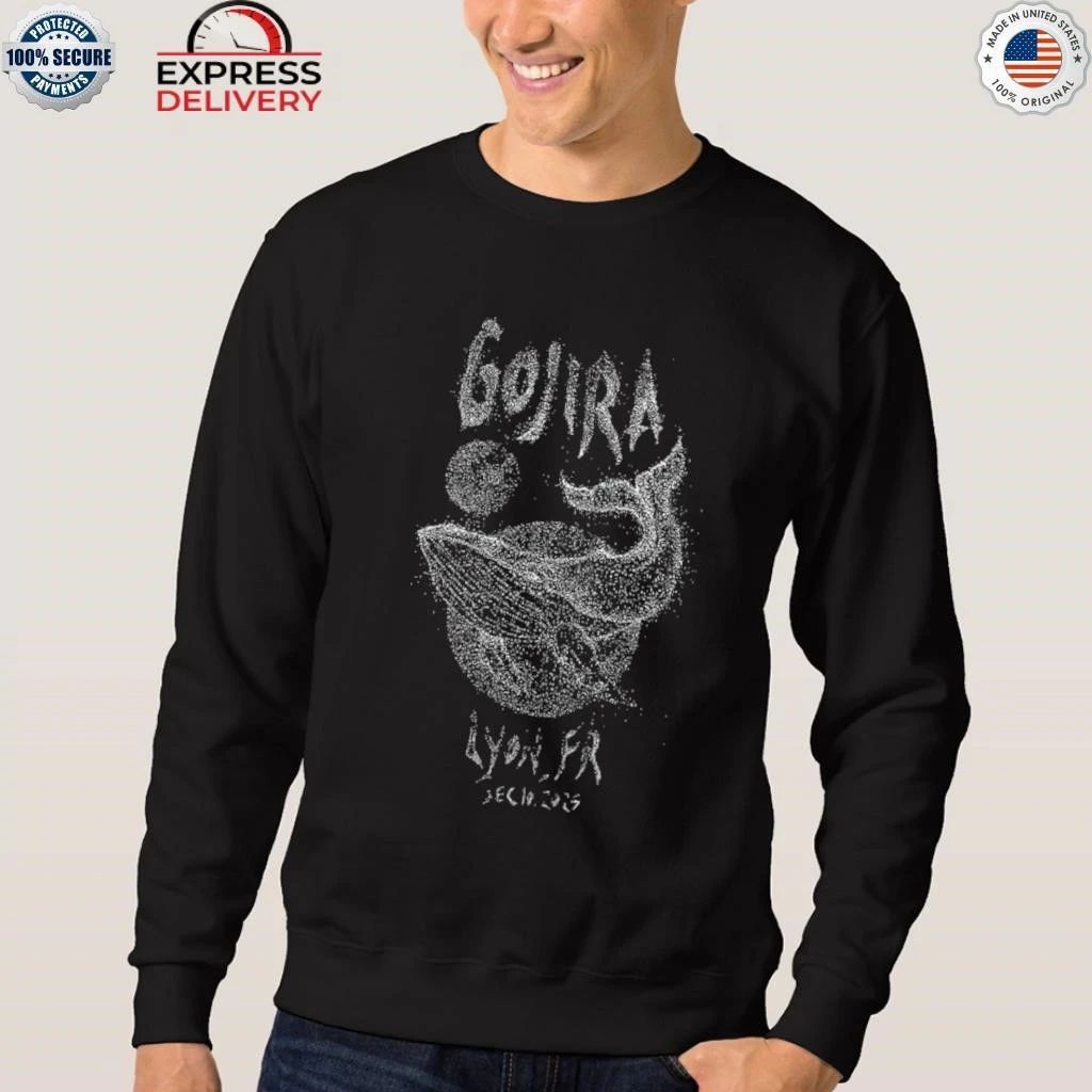 Gojira Band Lyon Poster Tonight In France On December 10 2025 Shirt