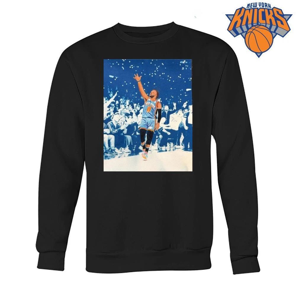 New York Knicks Jalen Brunson Vintage Graphic NBA Finals 2026 Shirt