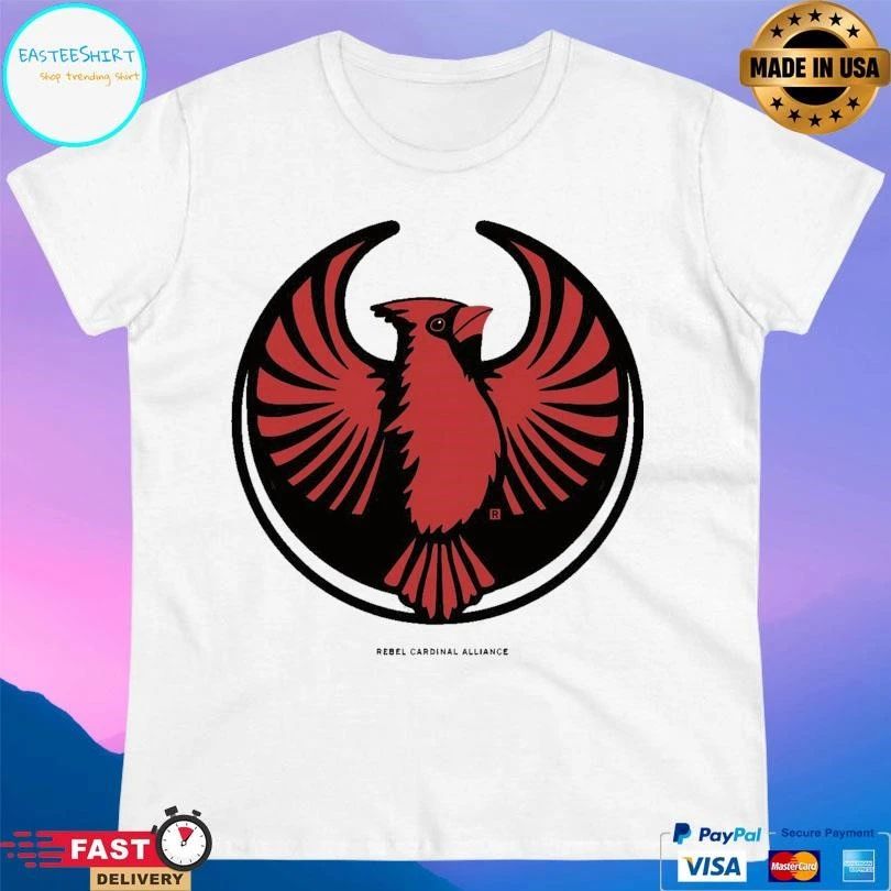 Rebel Northern Cardinal Alliance T-shirts