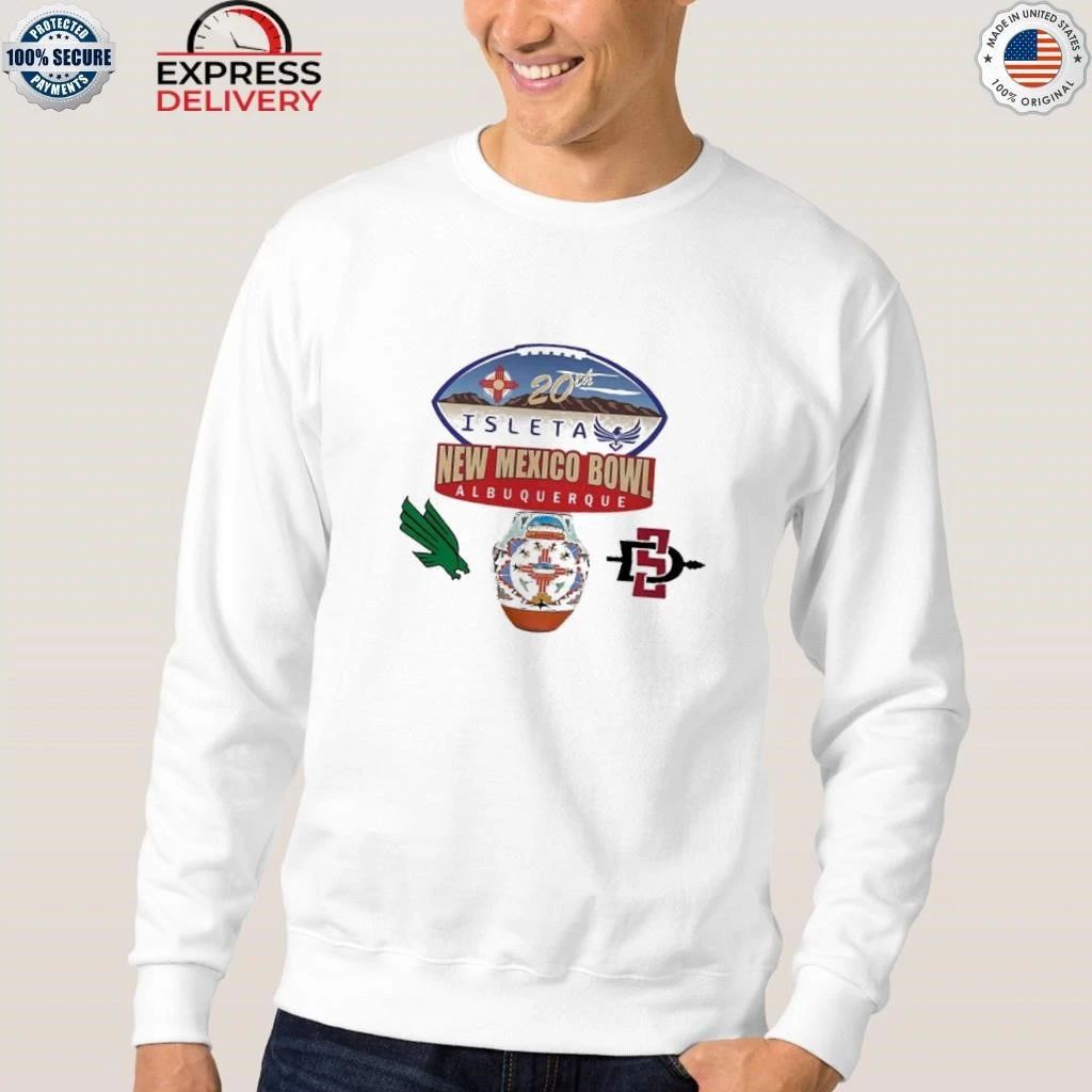 Isleta New Mexico Bowl Matchup North Texas Mean Green Vs San Diego State Aztecs 2025-26 On December 27 2025 Shirt