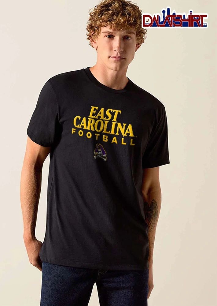 East Carolina Pirates NCAA Football Skull Crossbones Mascot Logo shirt