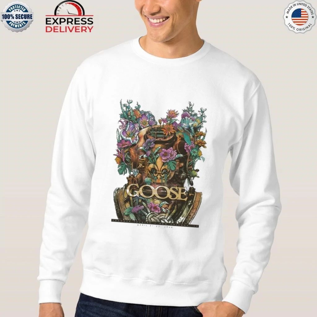Goose Apr 21-22, 2026 Saenger Theatre, New Orleans Event Shirt