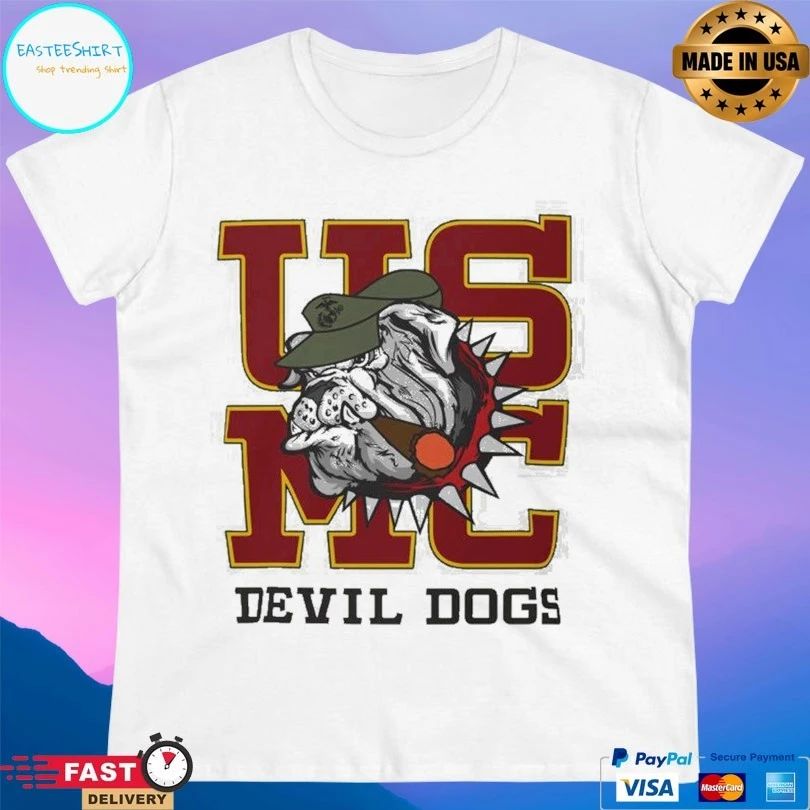 Us Marine Corps Devil Dog T-shirt