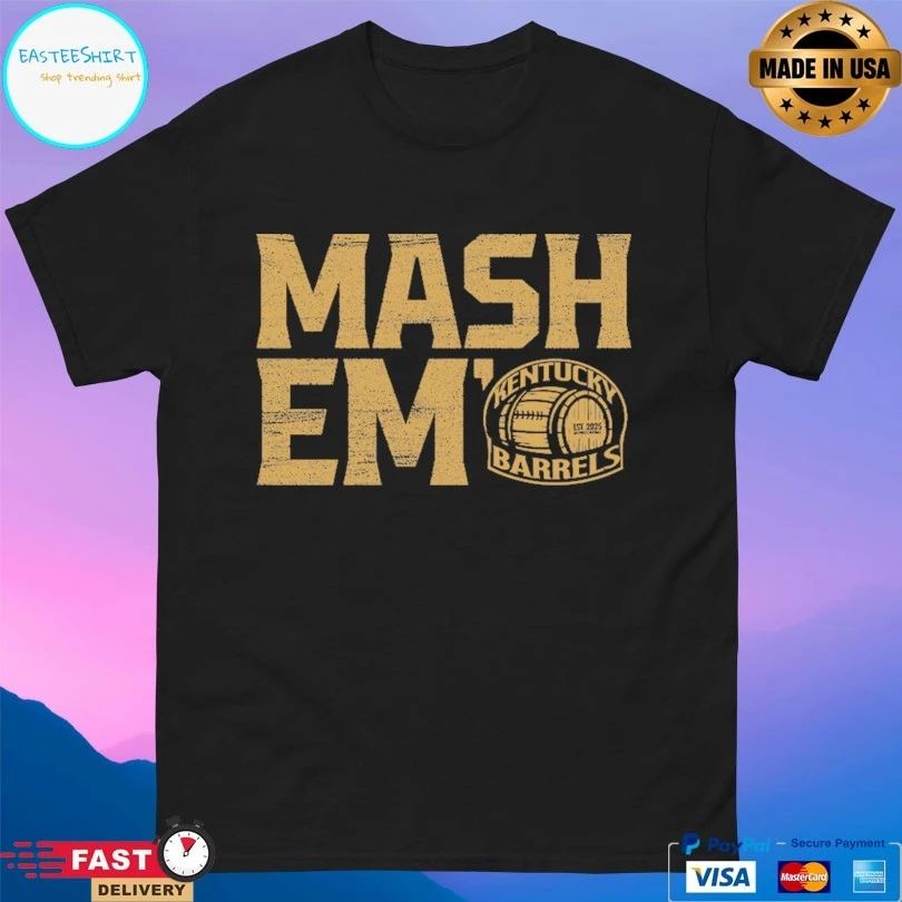 Kentucky Barrels Mash Em’ Youth T-shirts