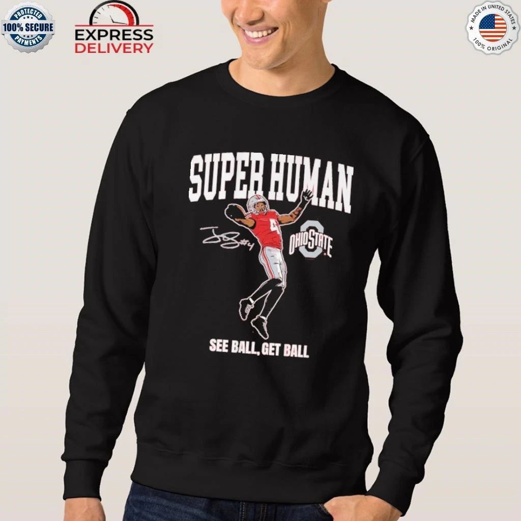 Ohio State Football Jeremiah Smith Superhuman Shirt