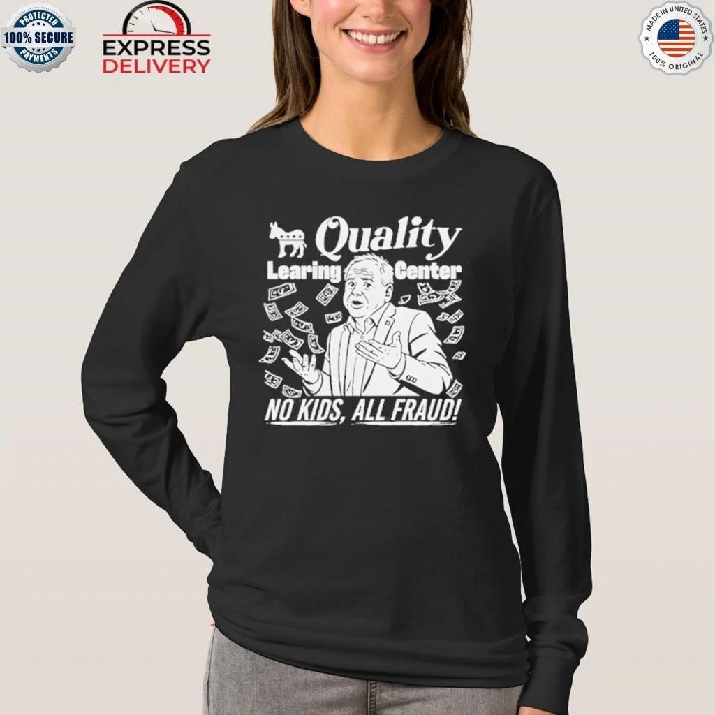 No kids all fraud tim walz shirt