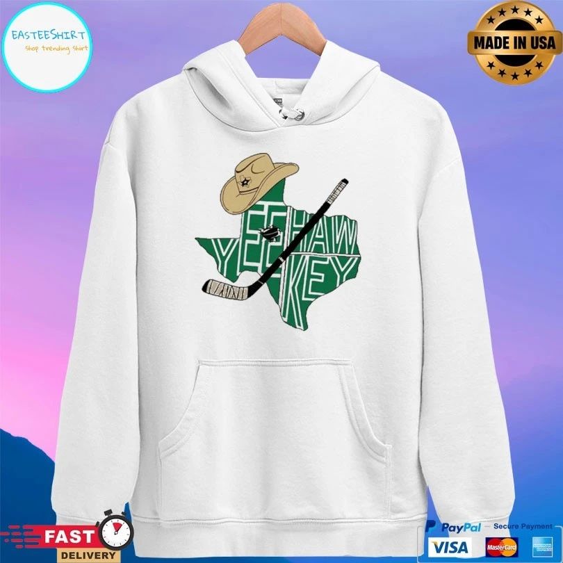Yeehaw Key Dallas Stars Hockey T-shirt