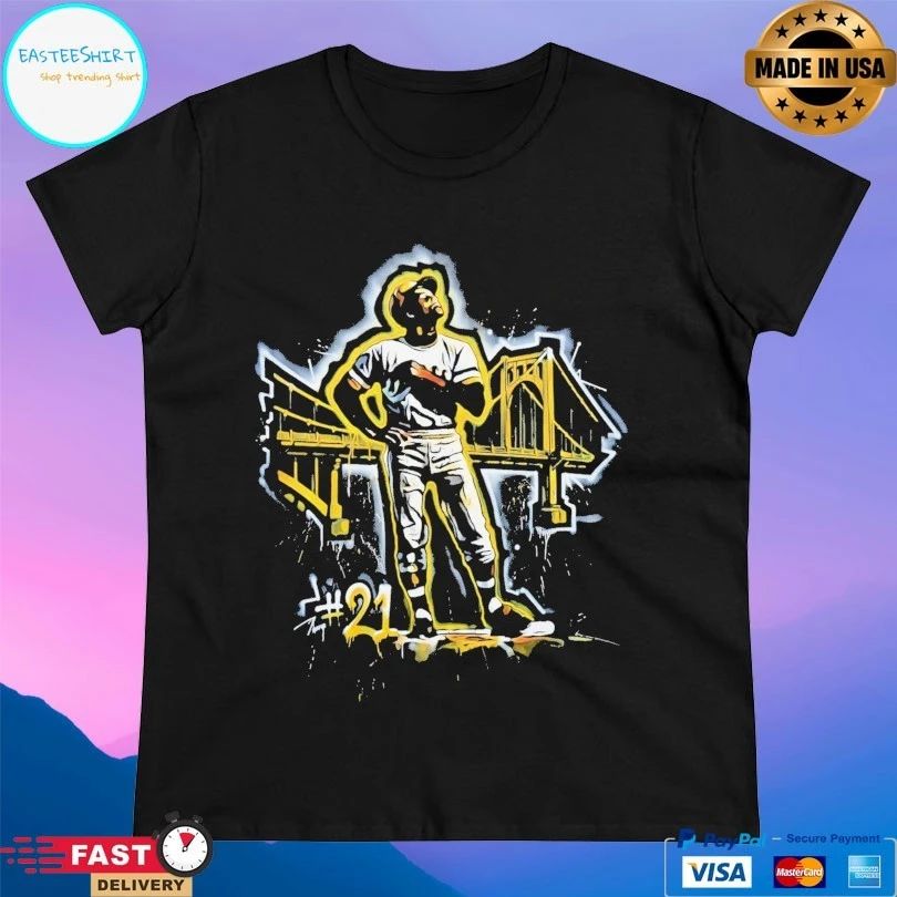 Pittsburgh Pirates Roberto Clemente Forever 21 T-shirts