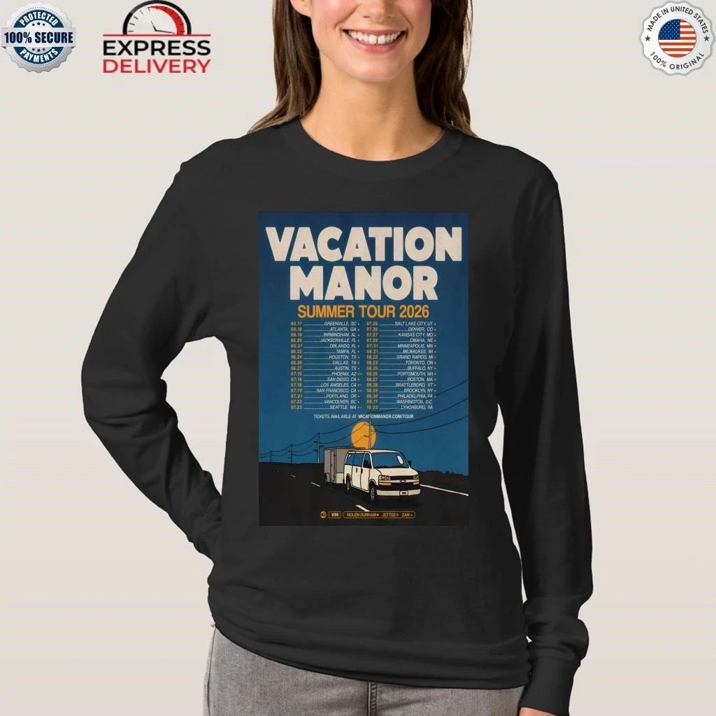 Vacation Manor Summer 2026 Shows Shirt