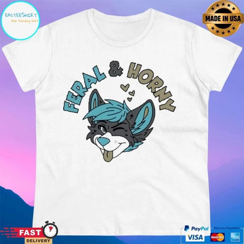 Feral And Horny Cartoon 2026 T-shirts