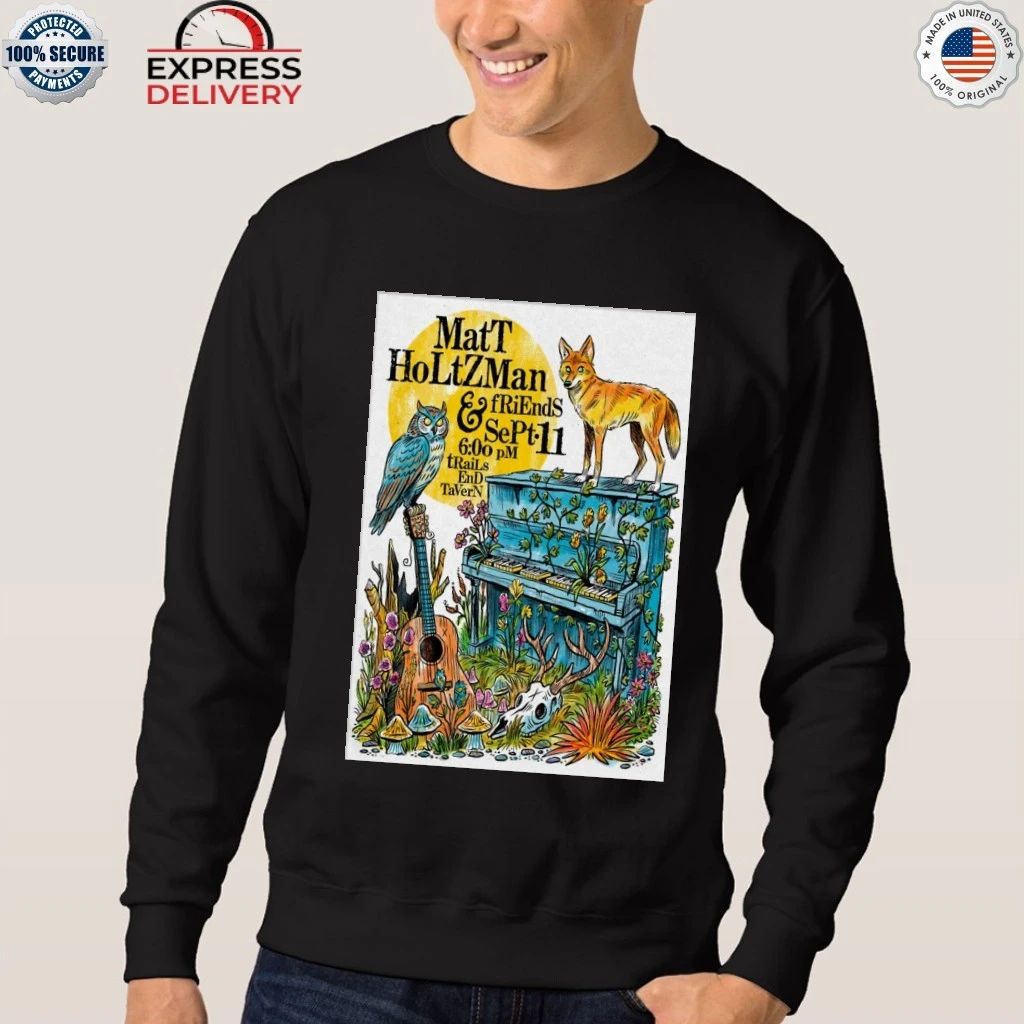 Matt Holtzman & Friends Sept 11 2026 Trails End Tavern Shirt