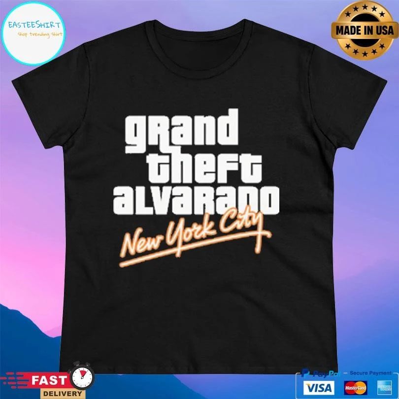 Grand Theft Alvarado New York City T-shirts