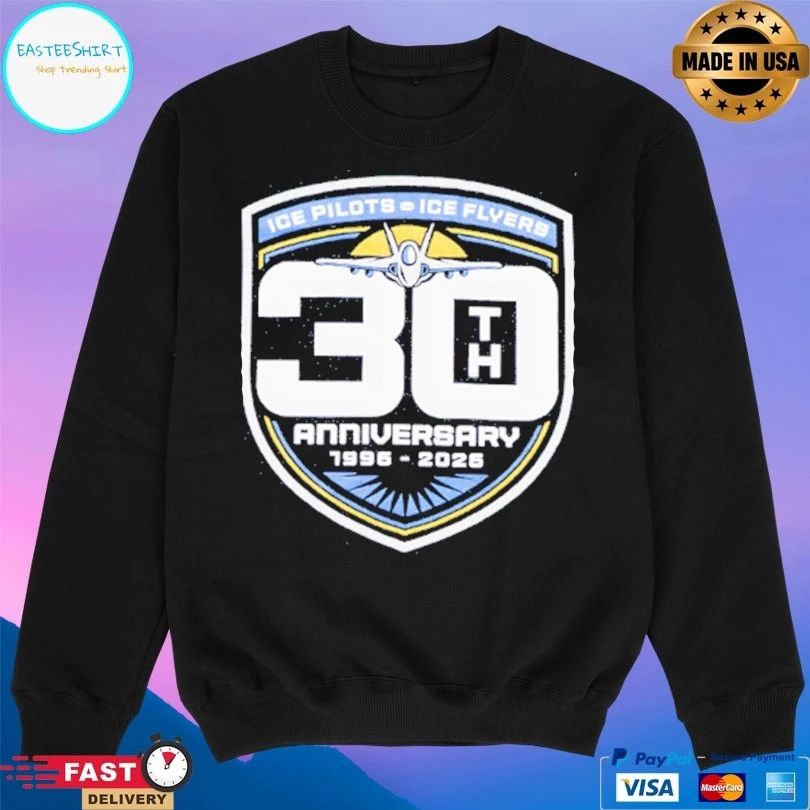 Ice Pilots Ice Flyers 30th Anniversary 1996-2026 T-shirts