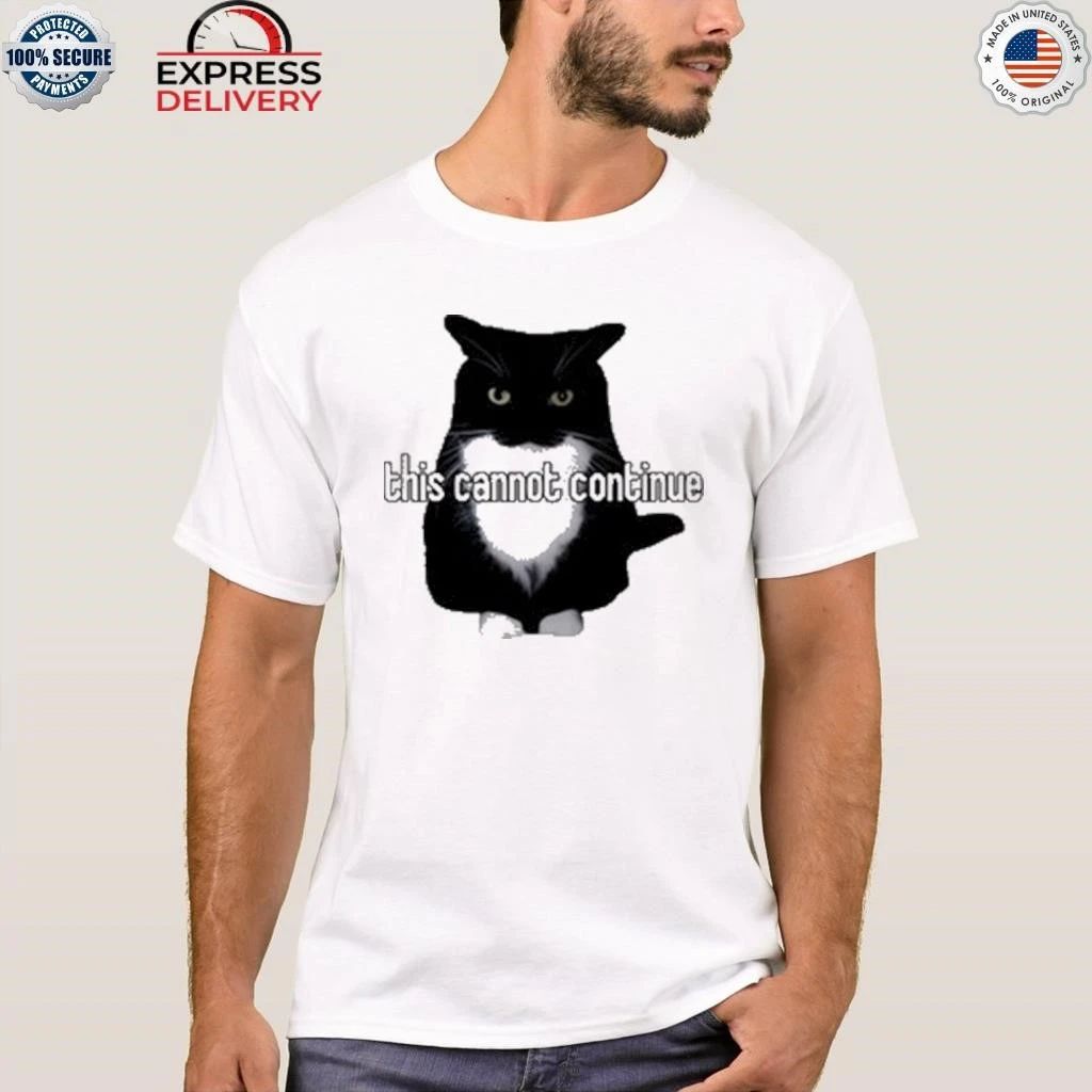 This Cannot Continue Unicouniuni Shirt