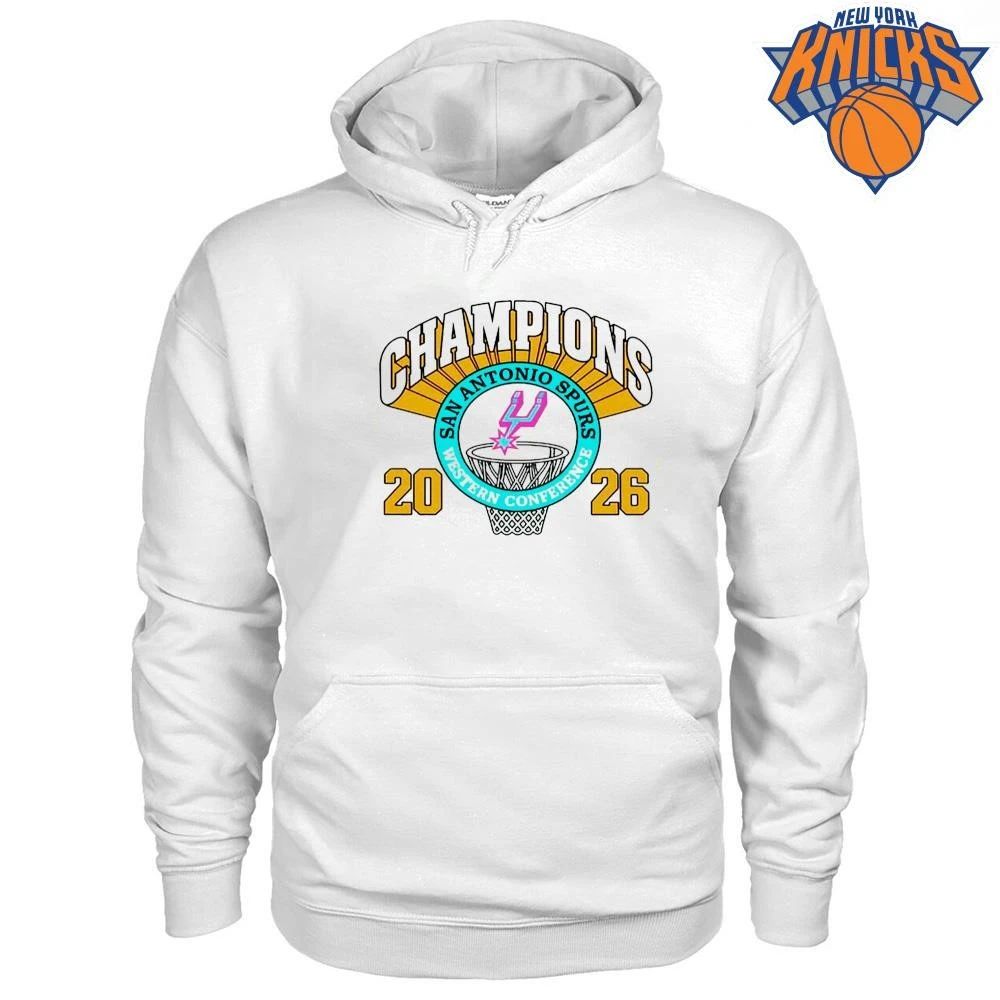 San Antonio Spurs 2026 Western Conference Champions Vintage Basketball T Shirt
