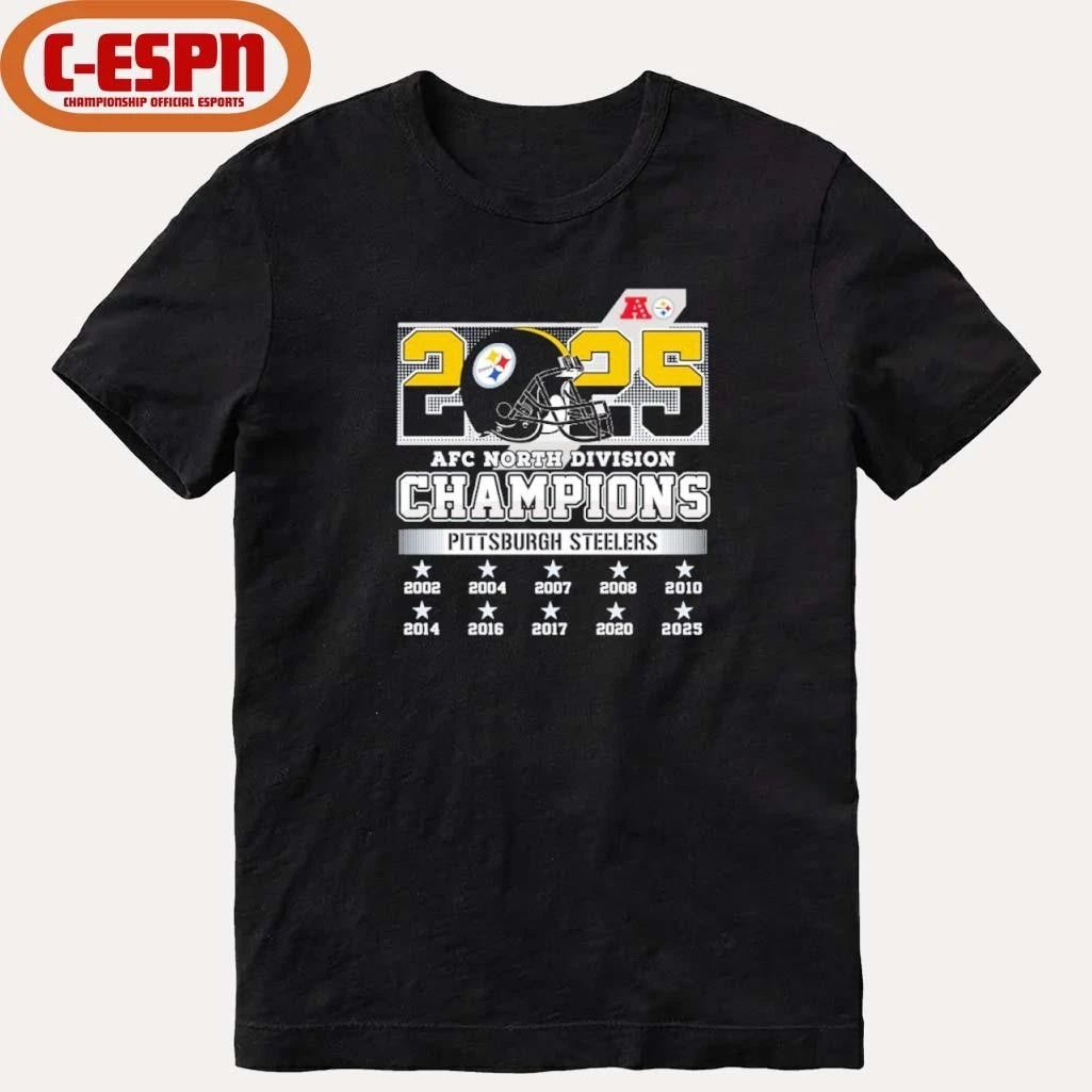 Steelers AFC North Champs Shirt