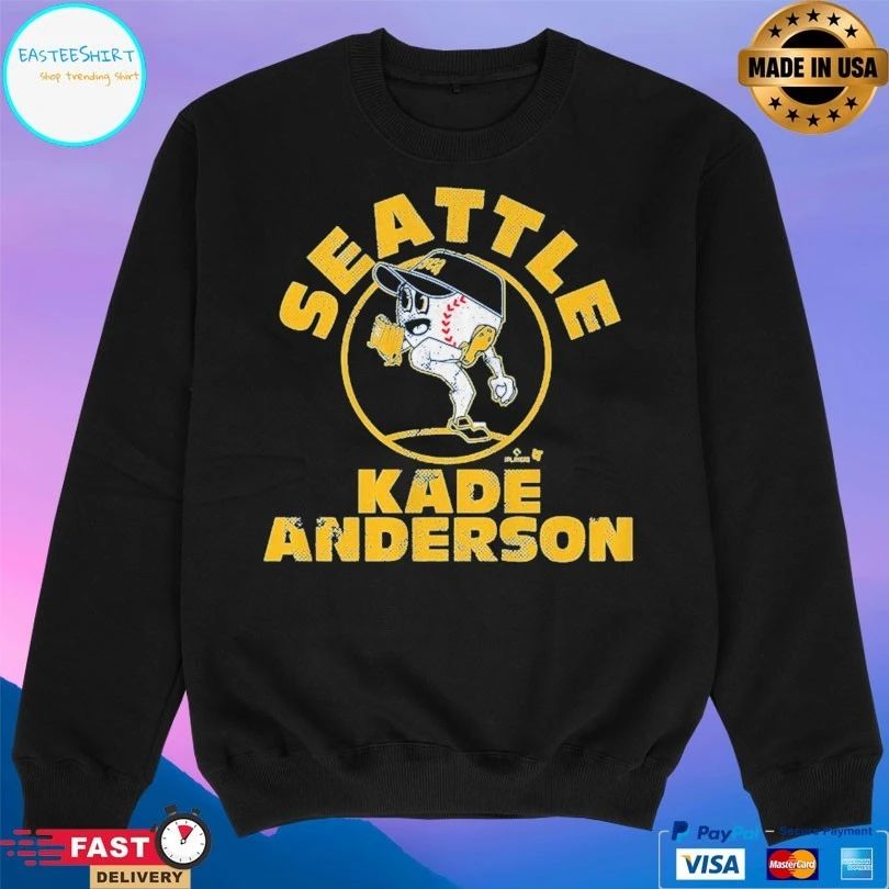 Seattle Mariners Kade Anderson Baseball Buddies T-shirts