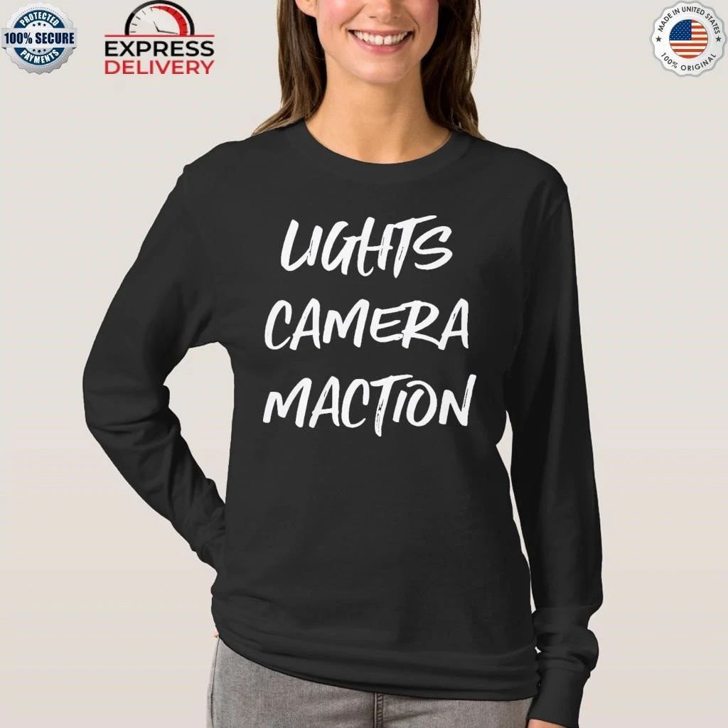 Lights Camera Maction Pat McAfee Shirt