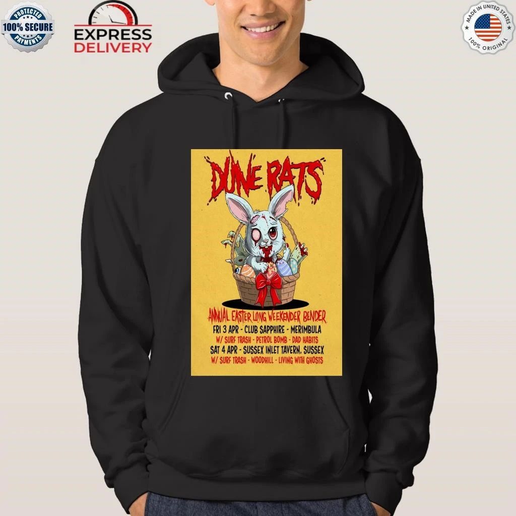 Dune Rats Australia April 4 2026 Tour Shirt