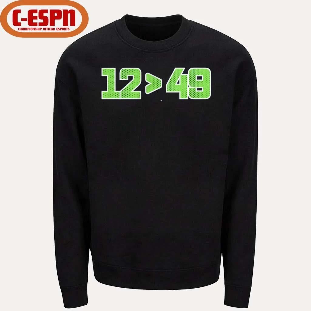 Seattle 12 Greater Than 49 T-Shirt